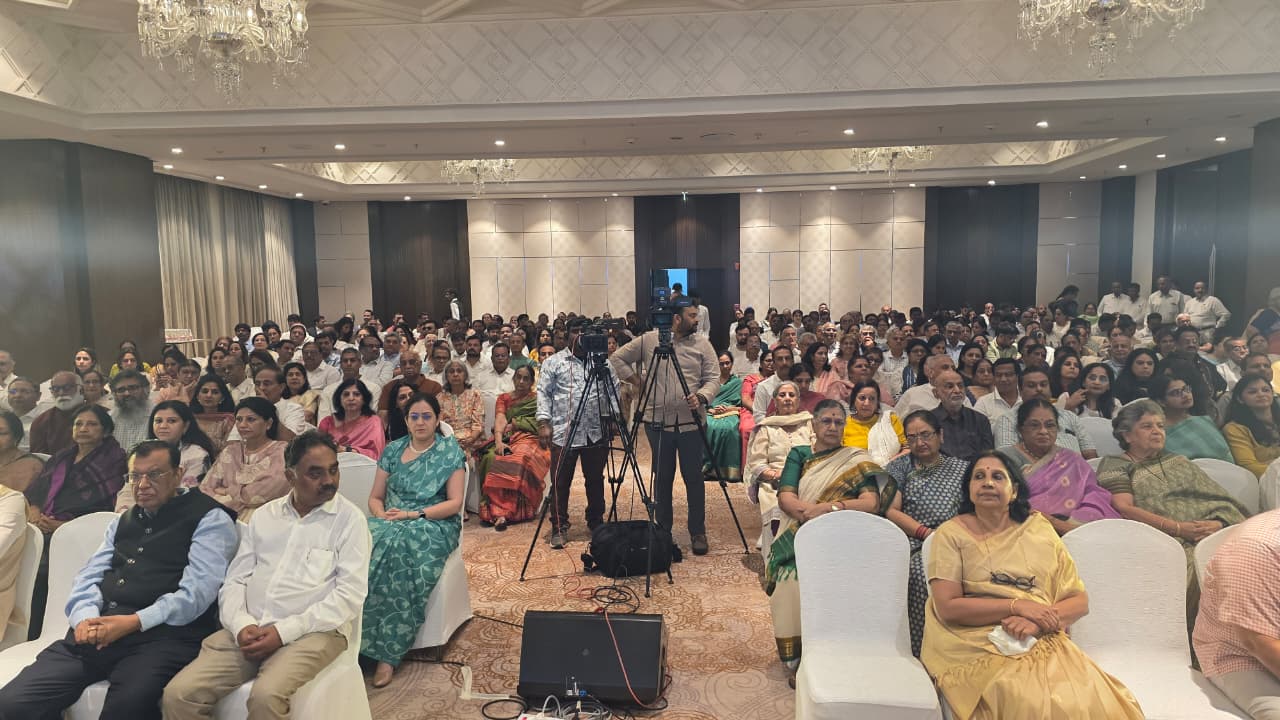 'A Peaceful mind   in changing times'  conducted in Hyderabad on 23rd July, 2026. 360 leaders attended.