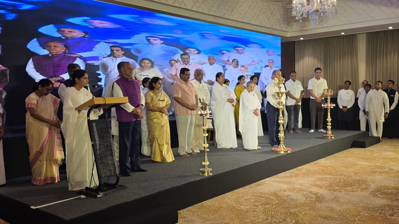 'A Peaceful mind   in changing times'  conducted in Hyderabad on 23rd July, 2026. 360 leaders attended.